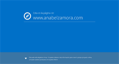 Desktop Screenshot of anabelzamora.com