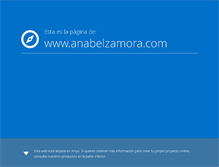 Tablet Screenshot of anabelzamora.com